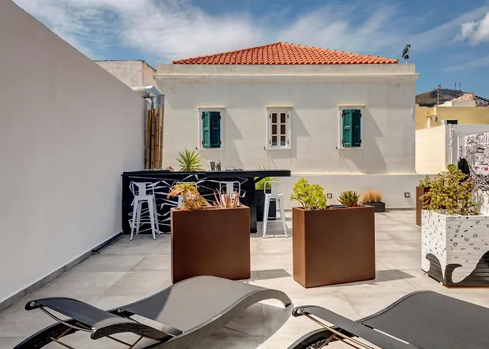 Artrock Experience - Pop Loft Gallery - 24mq - Hermoupoli Апартаменты Эрмуполис