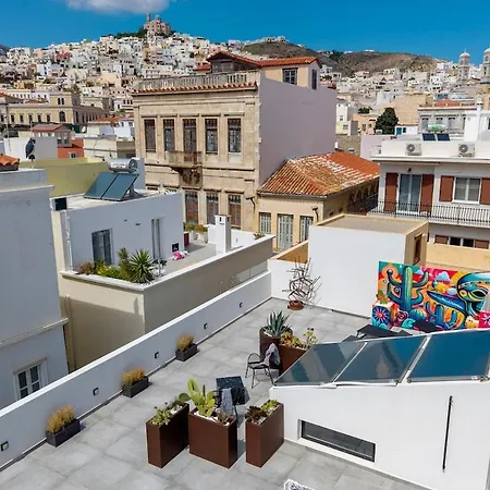 Apartment Pop Loft Gallery 24mq Ermoupoli