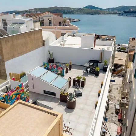 アパート Artrock Experience - Pop Loft Gallery - 24mq - Hermoupoli