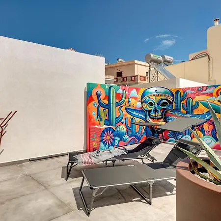 アパート Artrock Experience - Pop Loft Gallery - 24mq - Hermoupoli